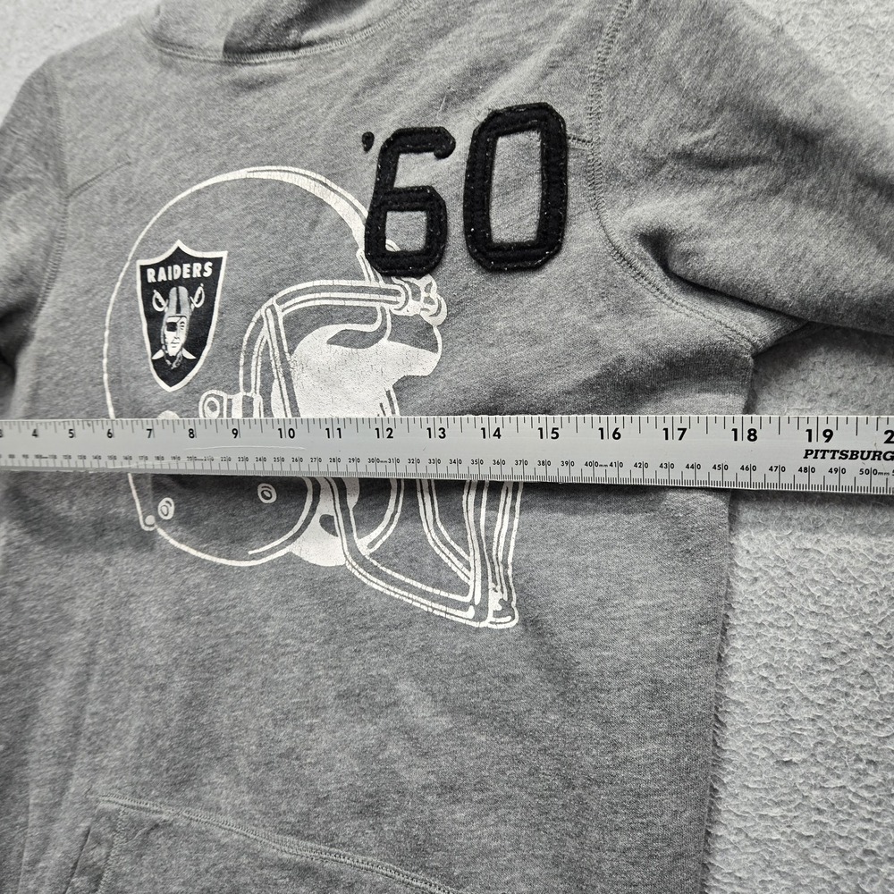 Las Vegas Raiders Women Hoodie S Gray Embroidered PINK Victoria's Secret 60 - Picture 7 of 10